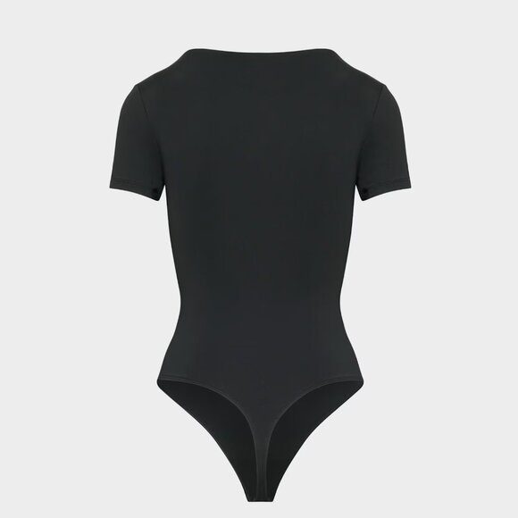 Aritzia Babaton Contour Crew Bodysuit in Black size Small - Picture 4 of 8